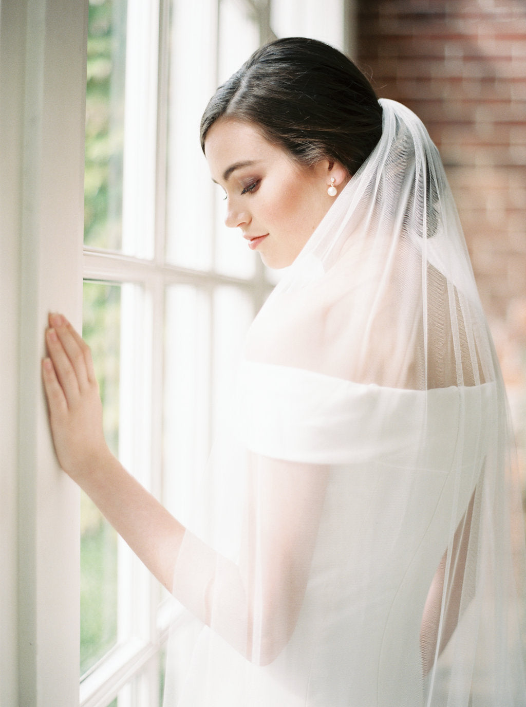 Minimalist Bridal Veil for wedding