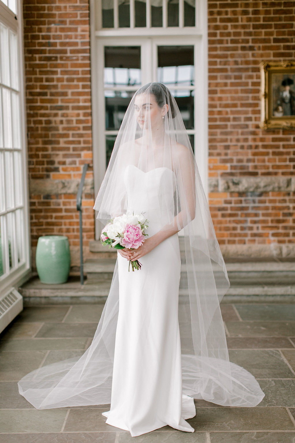 What Is A Wedding Veil Blusher?