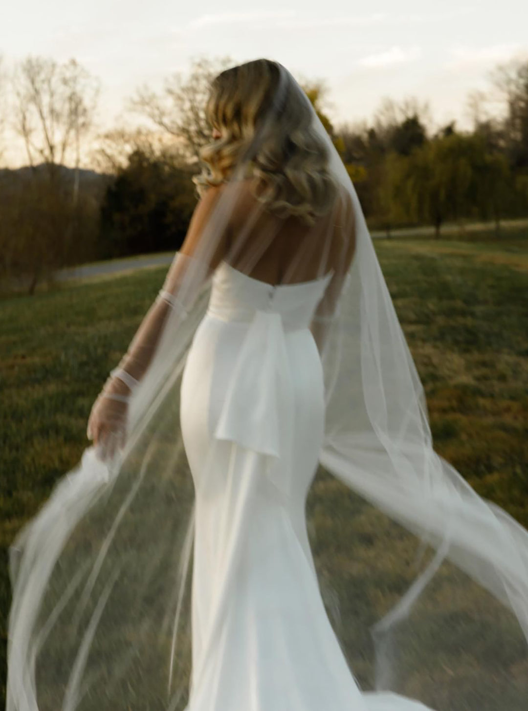 SALOME | Sheer Bridal Veil