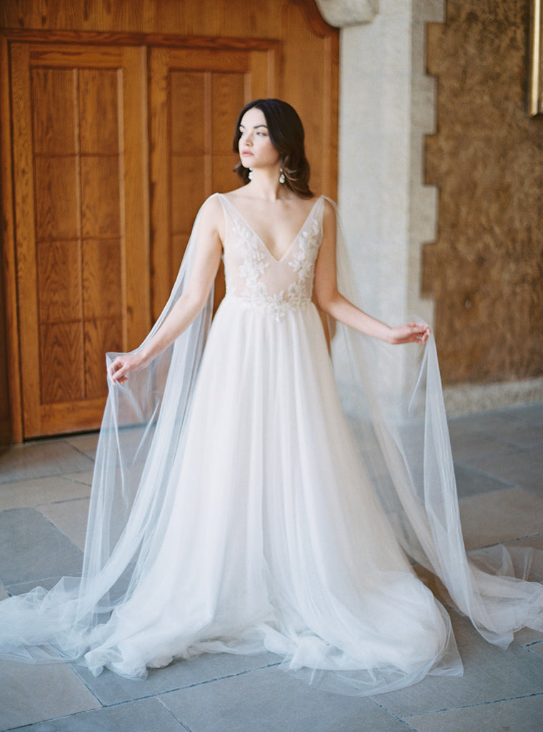 Detachable Tulle Wings : Made With Love, Unique Bridal