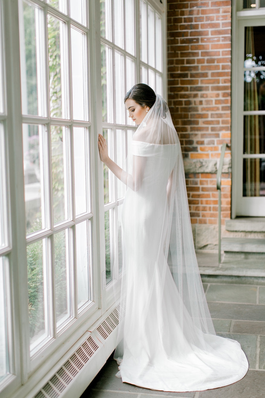 Minimalist Bridal Veil for wedding