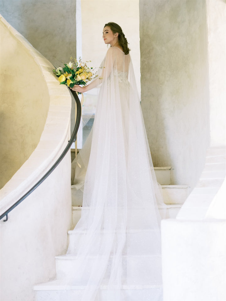 STARDUST | Sparkling Wedding Cape – Noon on the Moon